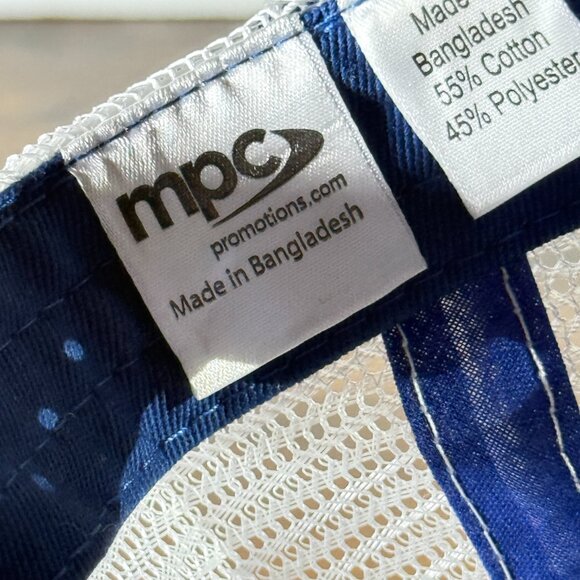 Caterpillar CAT 1925 USA Flag Snapback Mesh Cap/Hat - Picture 5 of 5